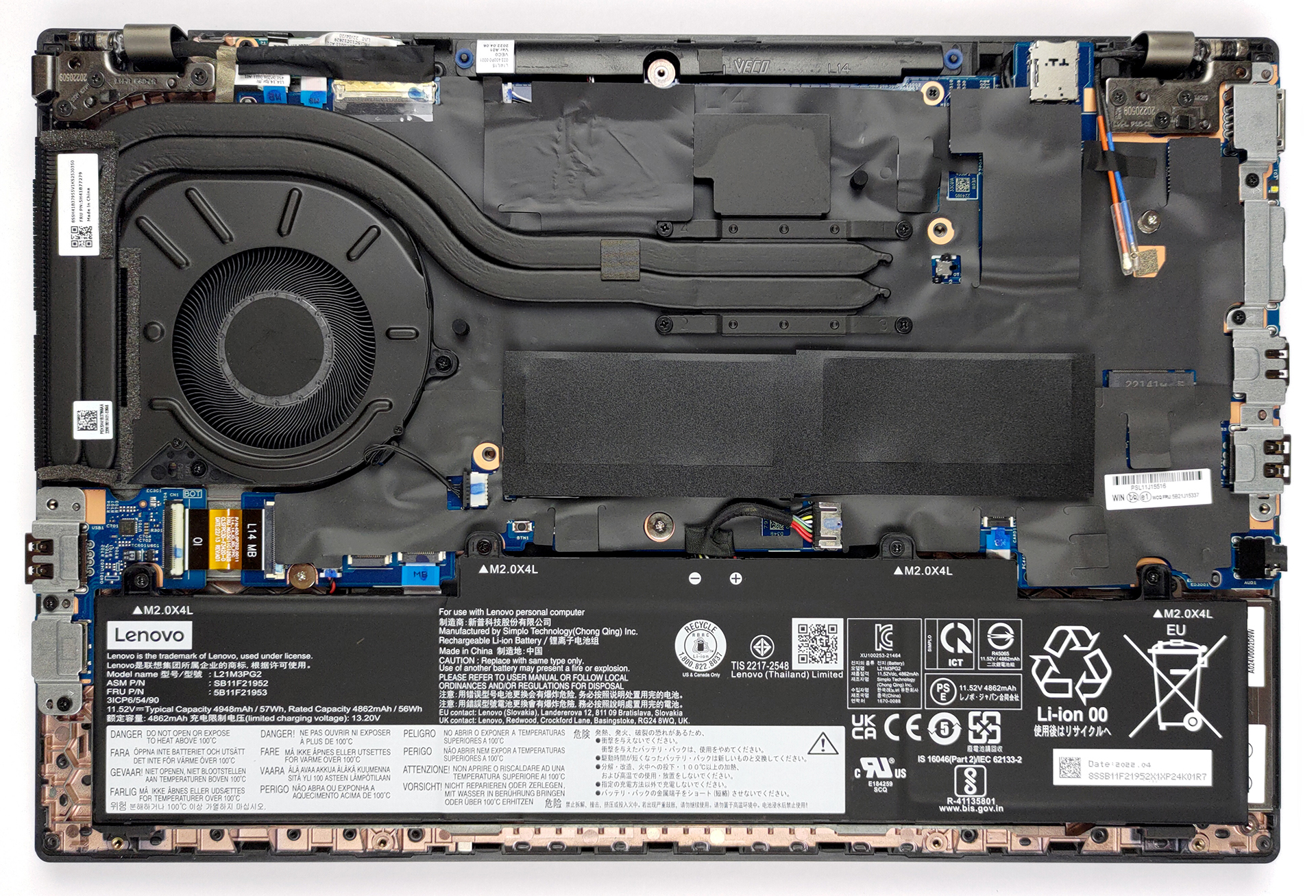 How to replace and fix lenovo Thinkpad L14 Gen1 5C10X67073 LED DC02C00JQ00 DC02C00JQ10 DC02C00JQ20 LCD Cable (Lenovo ThinkPad L14 Gen 3)